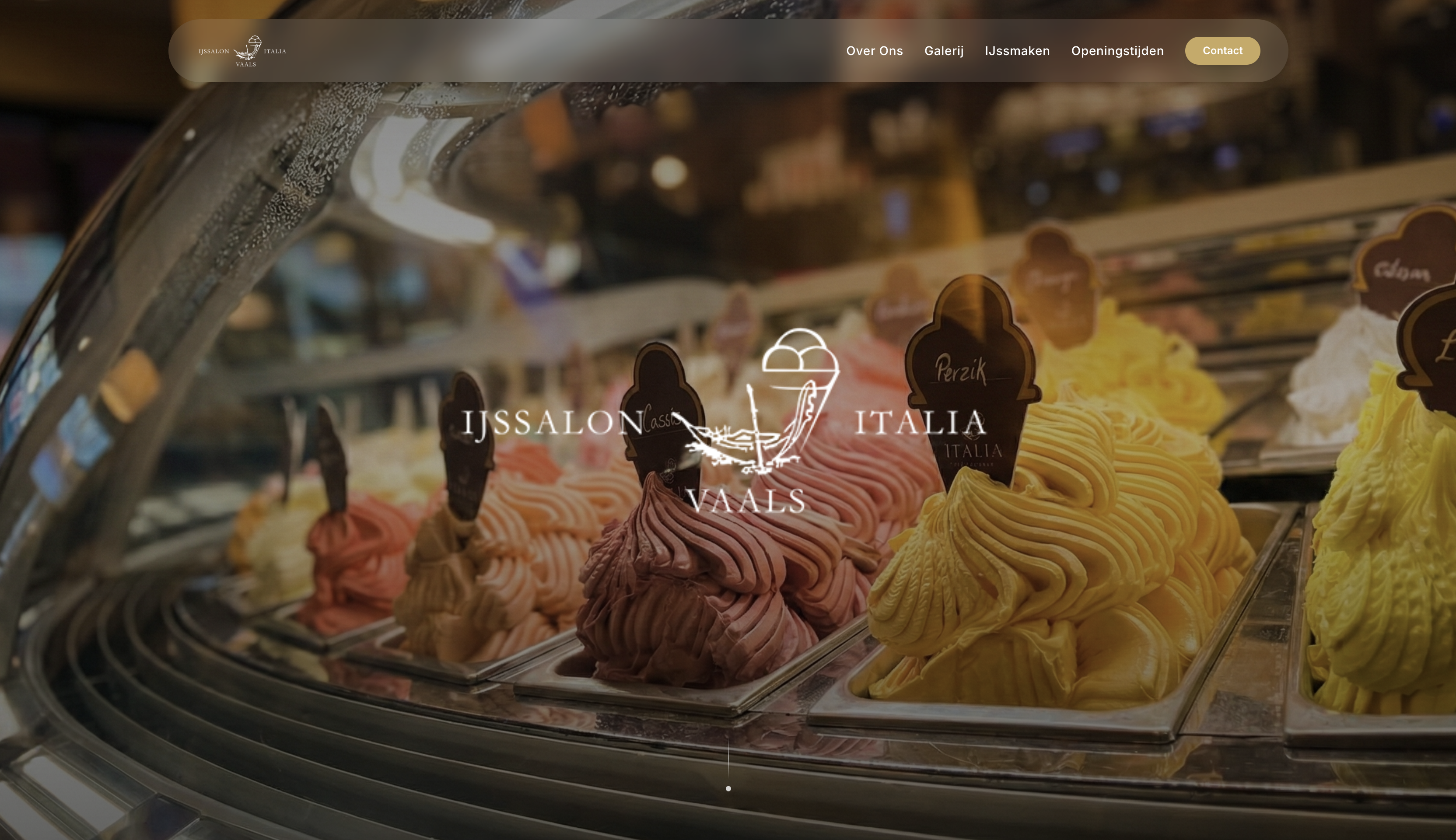 IJSSALON ITALIA - Website laten maken door Dynique | FAMILIEBEDRIJF