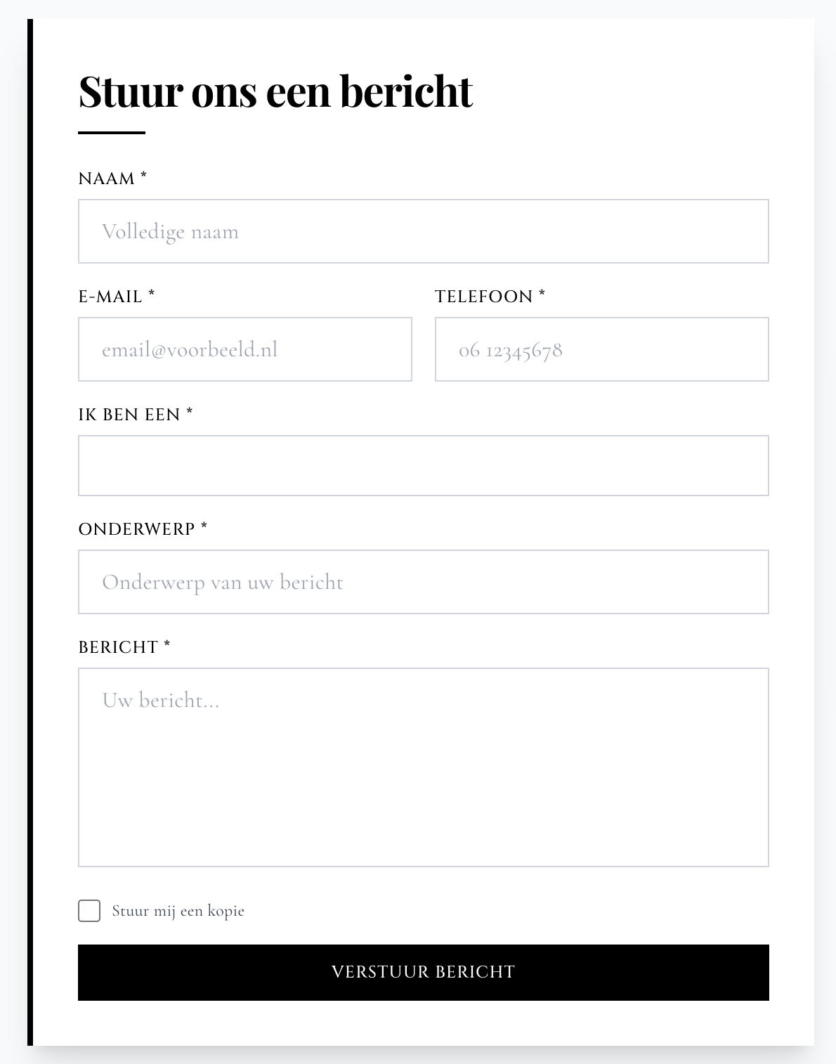 Email Automation Form